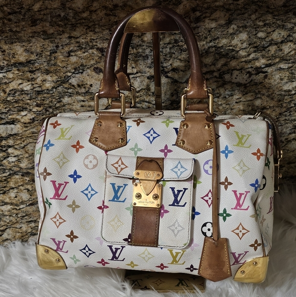 LIMITED EDITION MULTICOLORED MURAKAMI LOUIS VUITTON - Picture 15 of 15